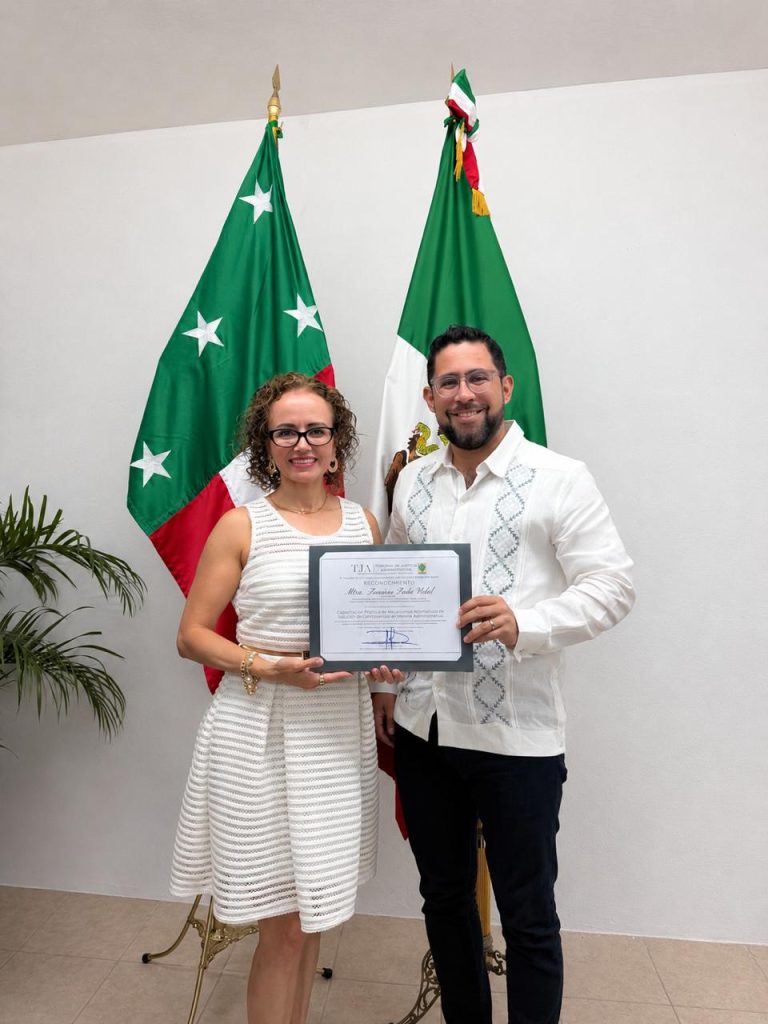 Concluye capacitación práctica sobre Mecanismos Alternativos de Solución de Controversias en materia administrativa.